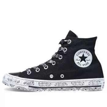 Кроссовки miley cyrus x chuck taylor all star hi 'black' Converse, черный