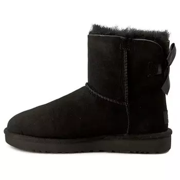 Кроссовки мини bailey bow ii классические на флисовой подкладке Ugg, черный
