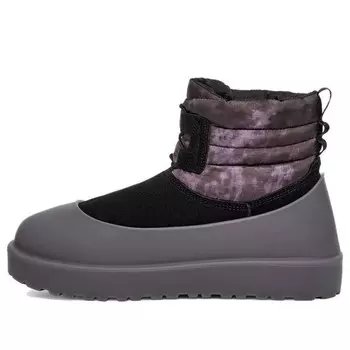 Кроссовки mini lace wea smokescreen 'black' Ugg, черный