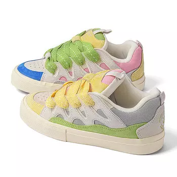 Кроссовки MINISO Skateboarding Shoes Unisex Low-top, цвет Carolina Blue