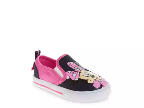Кроссовки Minnie Mouse Slip-On Sneaker Disney, фиолетовый