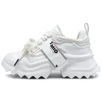 Кроссовки MIO Chunky Sneakers Women's Low-top White, белый