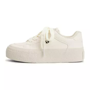 Кроссовки Miss Zhang Lifestyle Shoes Women's Low-top Beige, бежевый