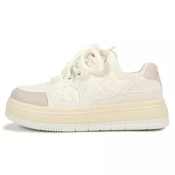 Кроссовки Miss Zhang Skateboarding Shoes Women's Low-top, серый