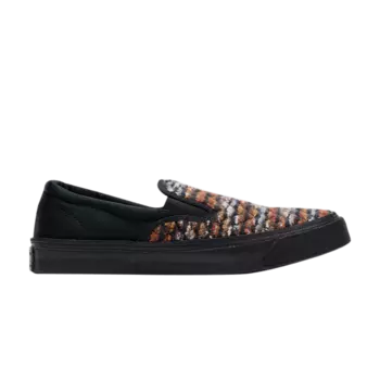 Кроссовки Missoni x All Star Deckstar Slip Ox 'Burgundy Fig', черный