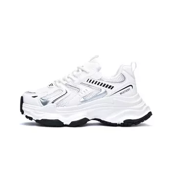 Кроссовки MISTERY Chunky Sneakers Women's Low-top, серый