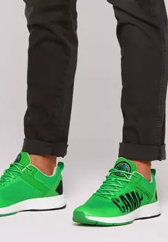 Кроссовки MIT KNIT-DESIGN UND LOGO Camp David, зеленый