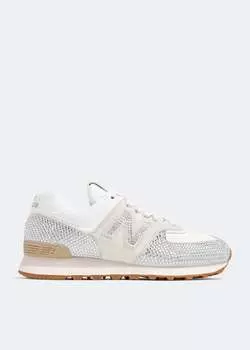 Кроссовки Miu Miu X New Balance 574, белый