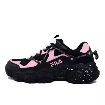 Кроссовки Mix Lifestyle унисекс с низким верхом розового/белого цвета Fila, черный/розовый/белый