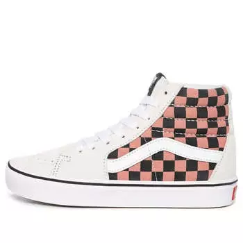 Кроссовки mixed media comfycush sk8-hi mixed media white/pink Vans, розовый