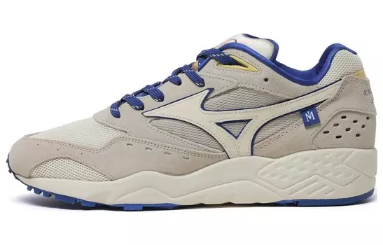 Кроссовки Mizuno Contender Lifestyle Shoes Men Low-top Beige/Blue, бежевый/синий