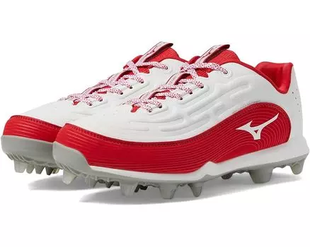 Кроссовки Mizuno Finch Elite 6 Low TPU, цвет White/Red