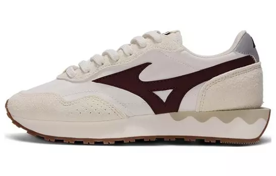 Кроссовки Mizuno LG 70s Lifestyle Shoes Unisex Low-top White/Red, белый/красный