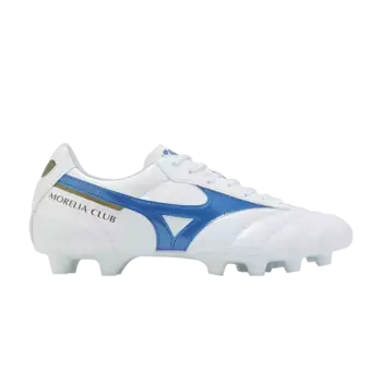 Кроссовки Mizuno Morelia 2 Club White Laser Blue, белый
