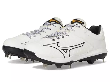 Кроссовки Mizuno Pro Fp Low Metal, цвет White-Black
