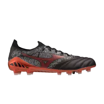 Кроссовки Mizuno Sergio Ramos x Morelia Neo 3 Beta SR4 Elite Black High Risk Red, черный