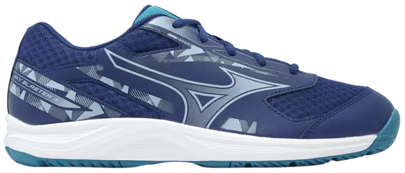 Кроссовки Mizuno Sky Blaster 4 Wide 'Bellwether Blue', синий