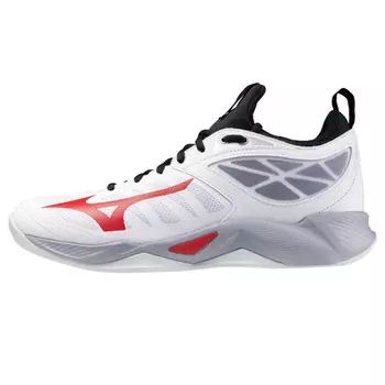Кроссовки Mizuno Training Shoes Unisex Low-top Red/white/black, белый