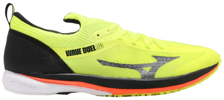Кроссовки Mizuno Wave Duel 2 Wide 'Yellow Black', желтый