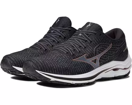Кроссовки Mizuno Wave Inspire 18 Waveknit, цвет Ebony