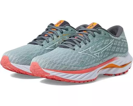 Кроссовки Mizuno Wave Inspire 20, цвет Grey Mist/White