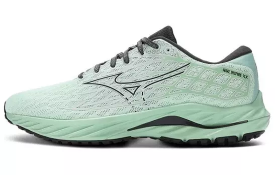 Кроссовки Mizuno Wave Inspire 20 'Greyed Jade Black Oyster', голубой/черный