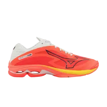 Кроссовки Mizuno Wave Lightning Z7 Low Silver Cloud Orange, оранжевый