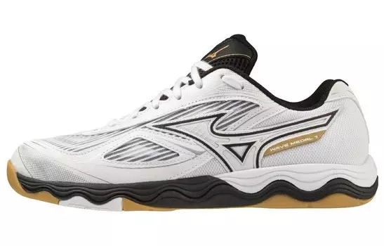 Кроссовки Mizuno Wave Medal 7 'White Black', белый/черный