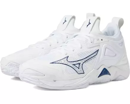 Кроссовки Mizuno Wave Momentum 3, цвет White/Navy