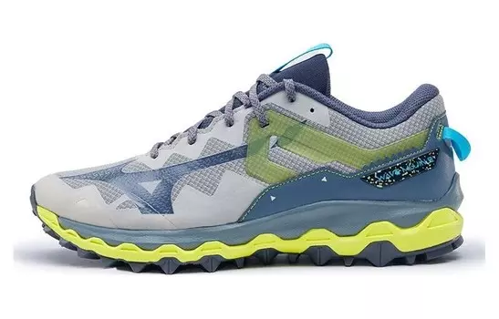 Кроссовки Mizuno Wave Mujin 9 'Ghost Grey Ombre Blue', серый