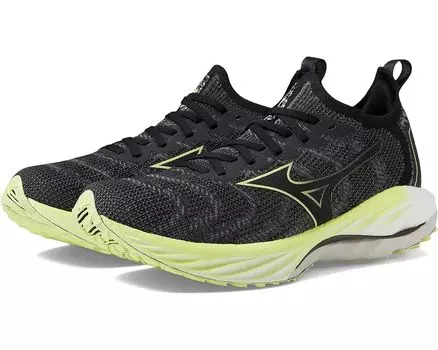 Кроссовки Mizuno Wave Neo Wind, цвет Undyed Black/Luminous