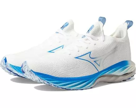 Кроссовки Mizuno Wave Neo Wind, цвет Undyed White/Peace Blue