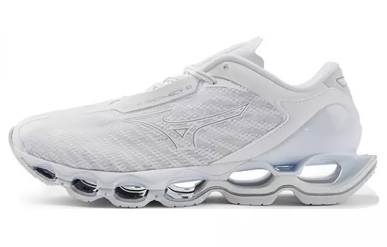 Кроссовки Mizuno Wave Prophecy 12 'White Silver'