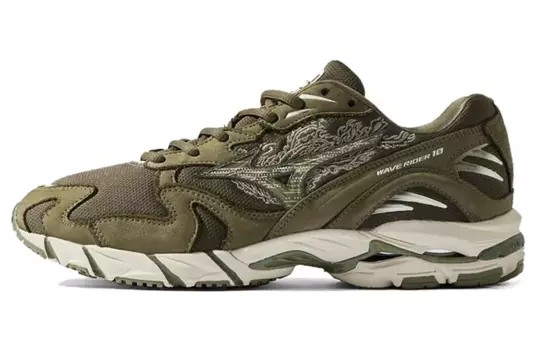 Кроссовки Mizuno Wave Rider 10 '97 Maharishi Fire Phoenix