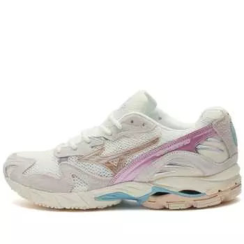 Кроссовки Mizuno Wave Rider 10 'Kosei', цвет White Sand, Shifting Sand & Snow White