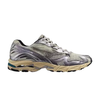 Кроссовки Mizuno Wave Rider 10 'Snow White Greystone', белый