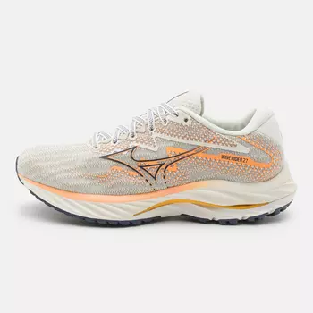 Кроссовки Mizuno Wave Rider 27, белый/коралловый