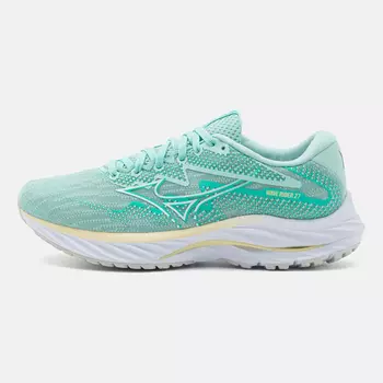 Кроссовки Mizuno Wave Rider 27, белый/коралловый