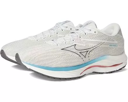 Кроссовки Mizuno Wave Rider 27, цвет Snow White/Granite Grey