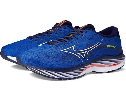 Кроссовки Mizuno Wave Rider 27, цвет Surf the Web/White