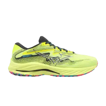 Кроссовки Mizuno Wave Rider 27 Luminous, желтый
