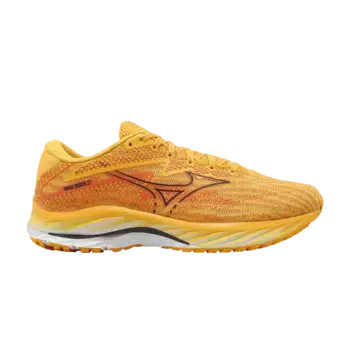 Кроссовки Mizuno Wave Rider 27 Super Wide Rich Yellow Orange, желтый