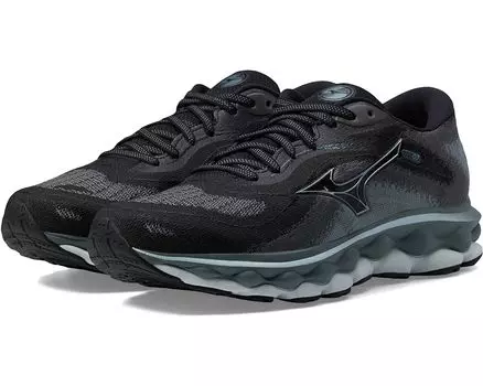 Кроссовки Mizuno Wave Sky 7, цвет Black/Glacier Ridge