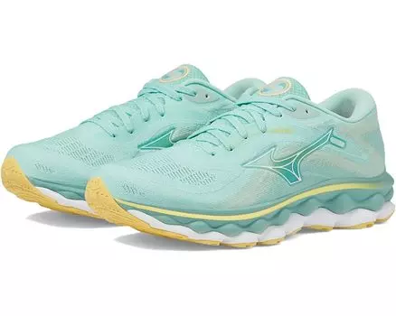Кроссовки Mizuno Wave Sky 7, цвет Eggshell Blue/White