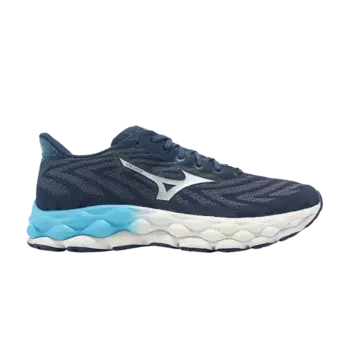 Кроссовки Mizuno Wave Sky 8 Blue Wing Teal, синий
