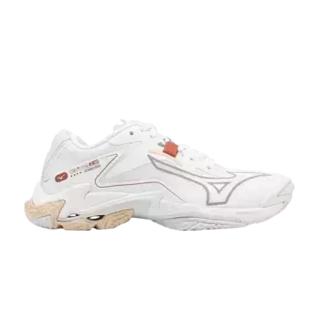 Кроссовки Mizuno Wmns Wave Lightning Z8 White Peach Parfait, белый