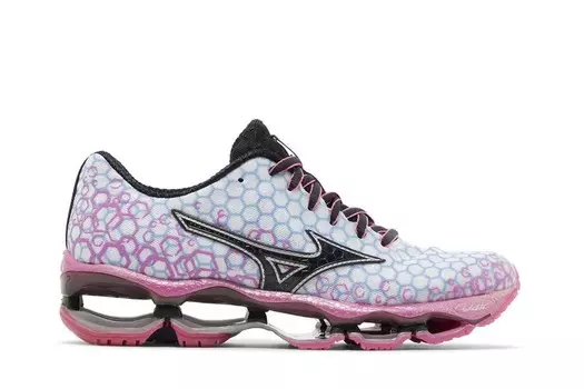 Кроссовки Mizuno Wmns Wave Prophecy 3 White Pink, белый