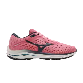 Кроссовки Mizuno Wmns Wave Rider 24 Pink Navy, розовый