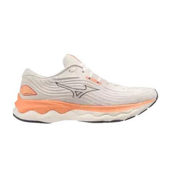 Кроссовки Mizuno Wmns Wave Skyrise 4 Salt White Coral Reef, кремовый