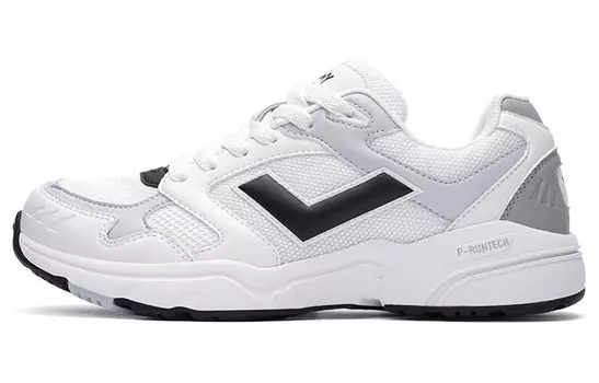 Кроссовки MJ-72 унисекс с низким верхом белые/серые Pony